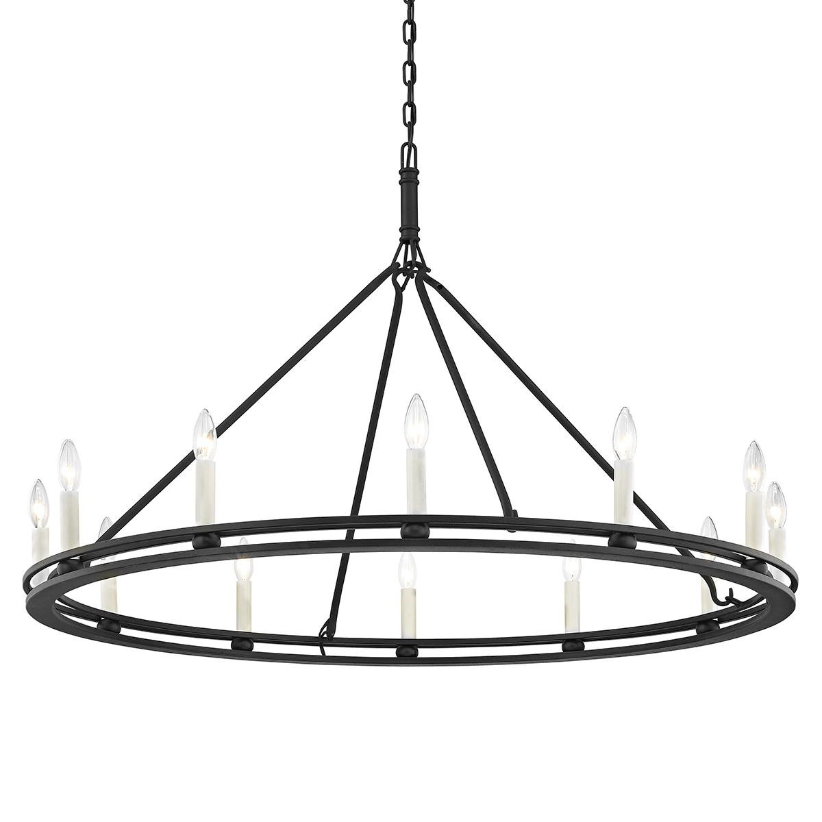 Lámpara de araña Sutton de 44" x 28.5"