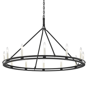 Lámpara de araña Sutton de 44" x 28.5"