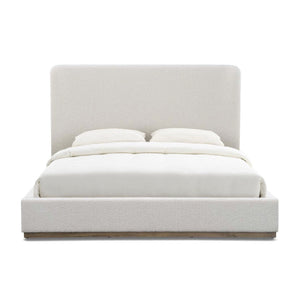 Faye King Bed - Off White