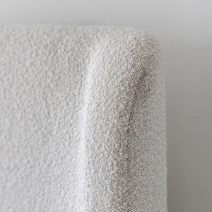Faye King Bed - Off White