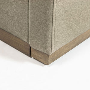 Faye Queen Storage Bed - Velvet Sandstorm