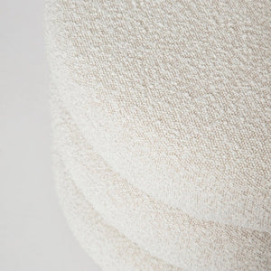 Fiel Ottoman - Off White Boucle - S