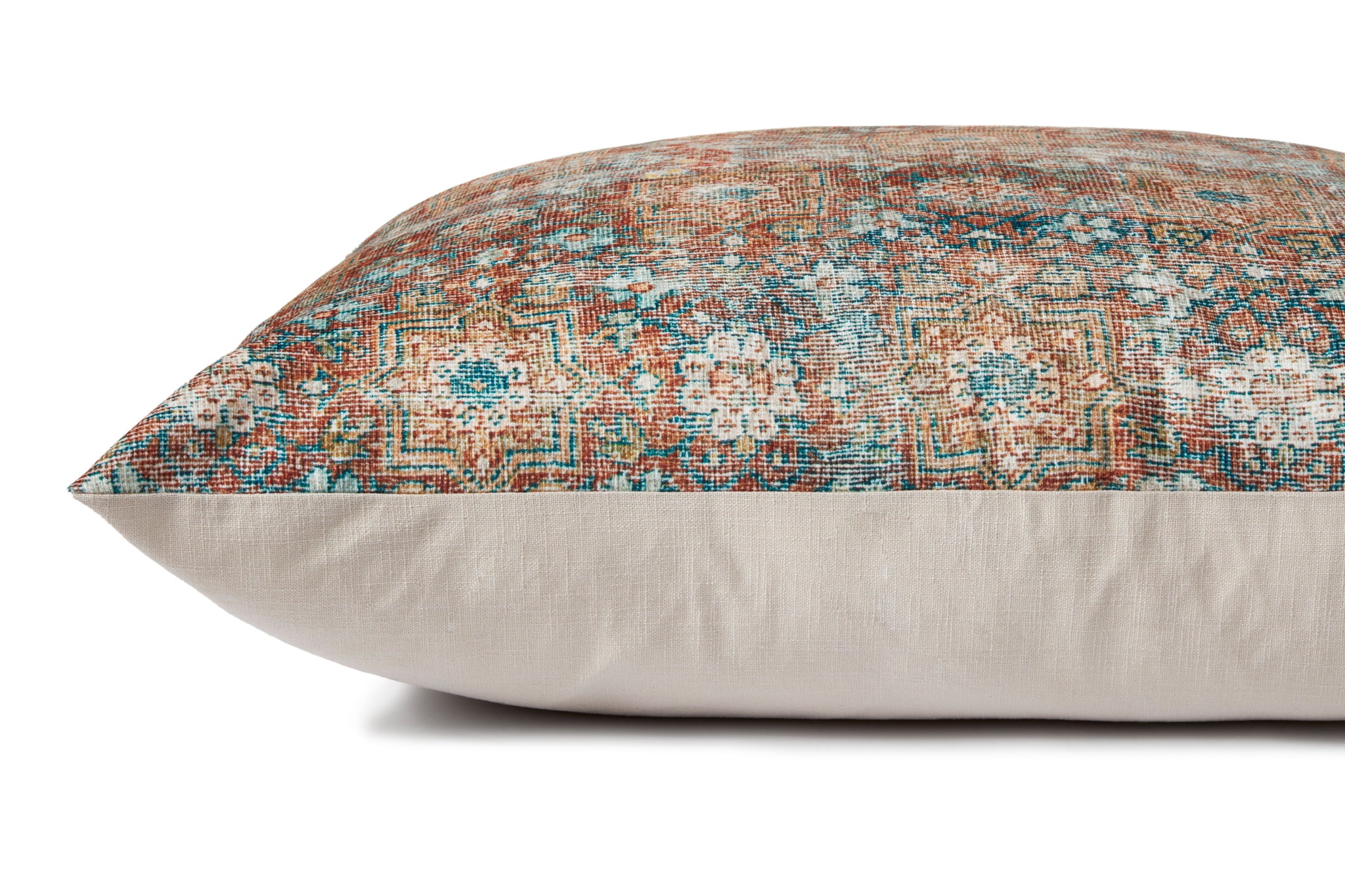 Terracotta / Multi Pillow - Rug Corner (H)