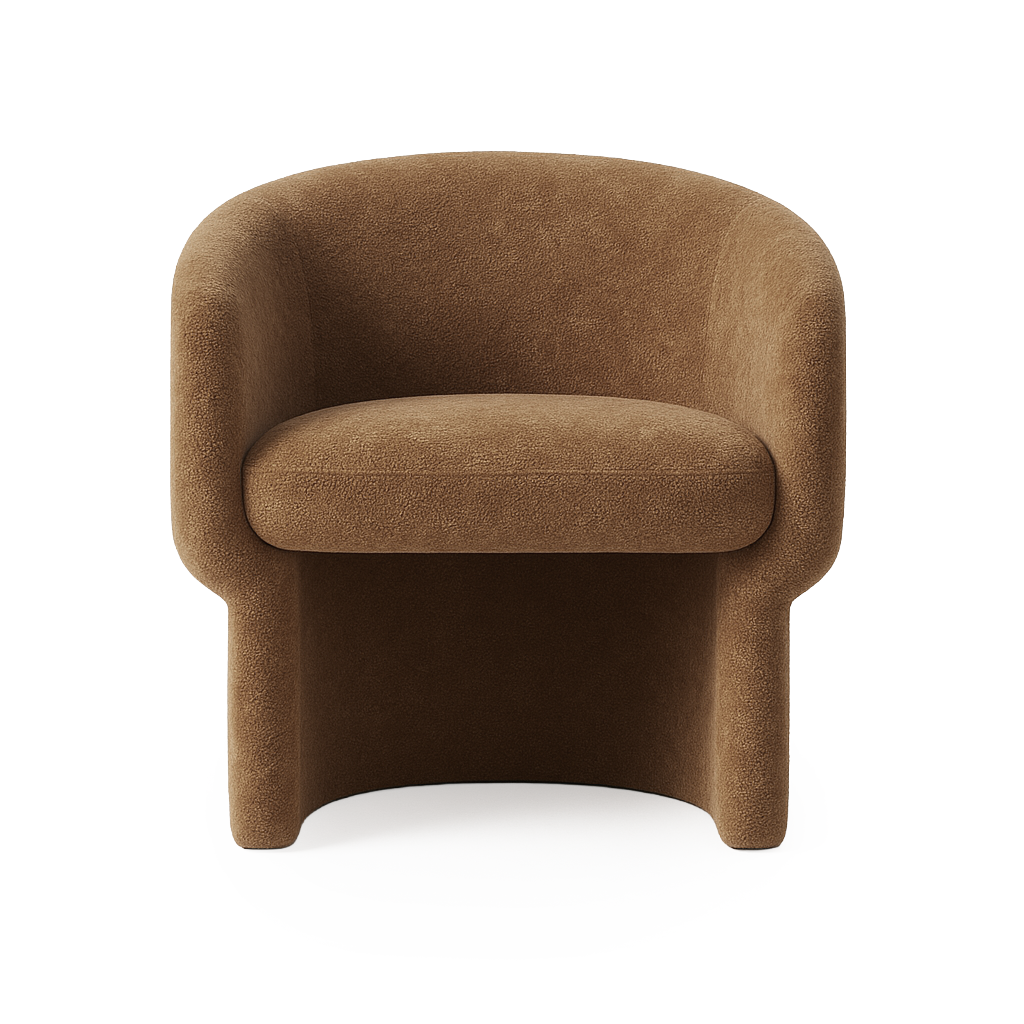 Fleur Chair - Velvet Walnut