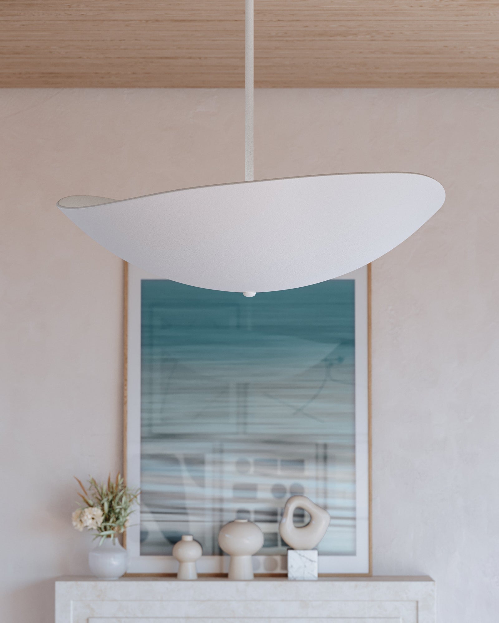 Fabius Pendant 36" — a Hudson Valley pendant for kitchens, entries, and dining rooms at Laurie Yapp Home.