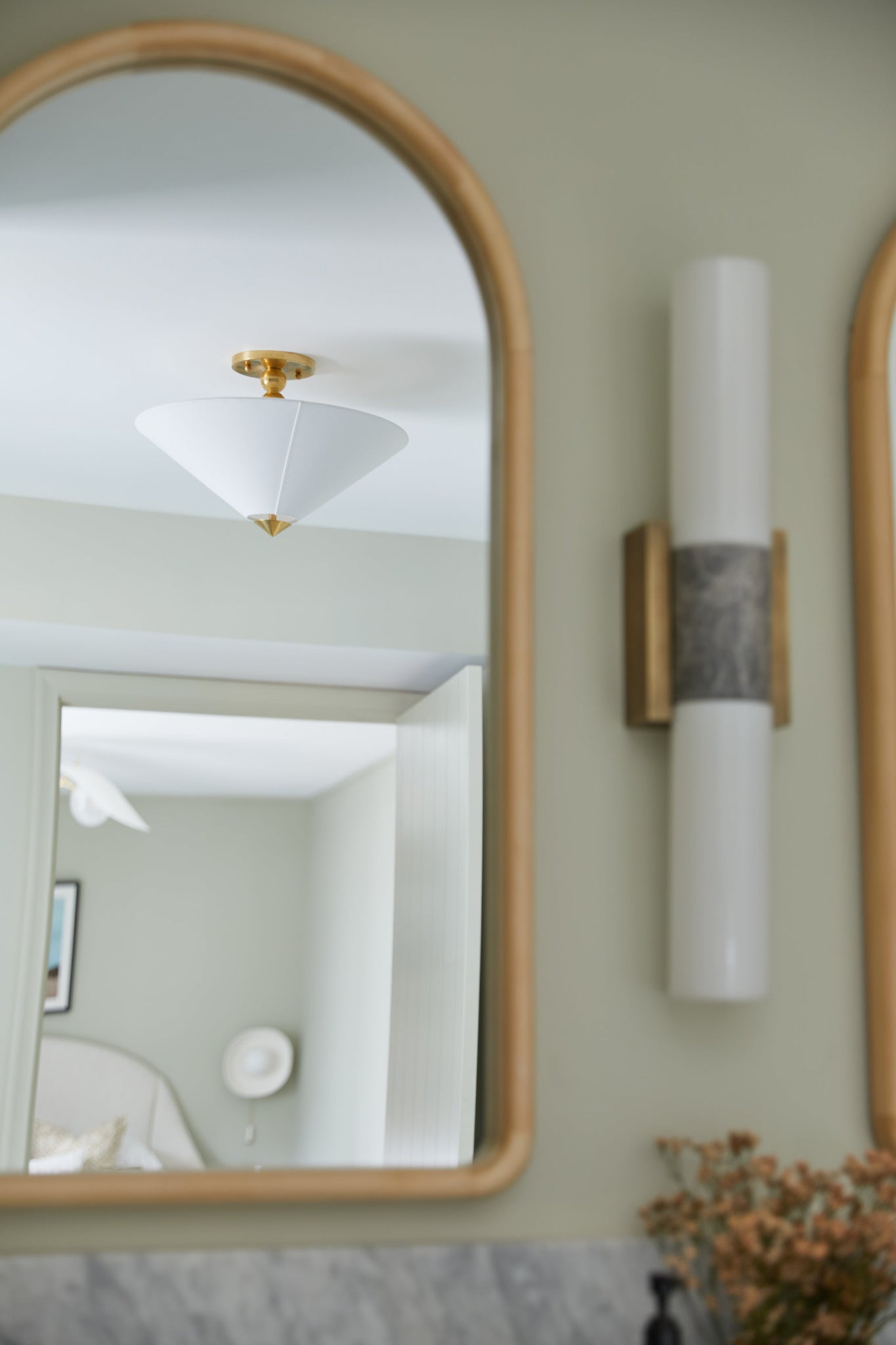 Fremont Wall Sconce - Lifestyle [B5023-PBR]