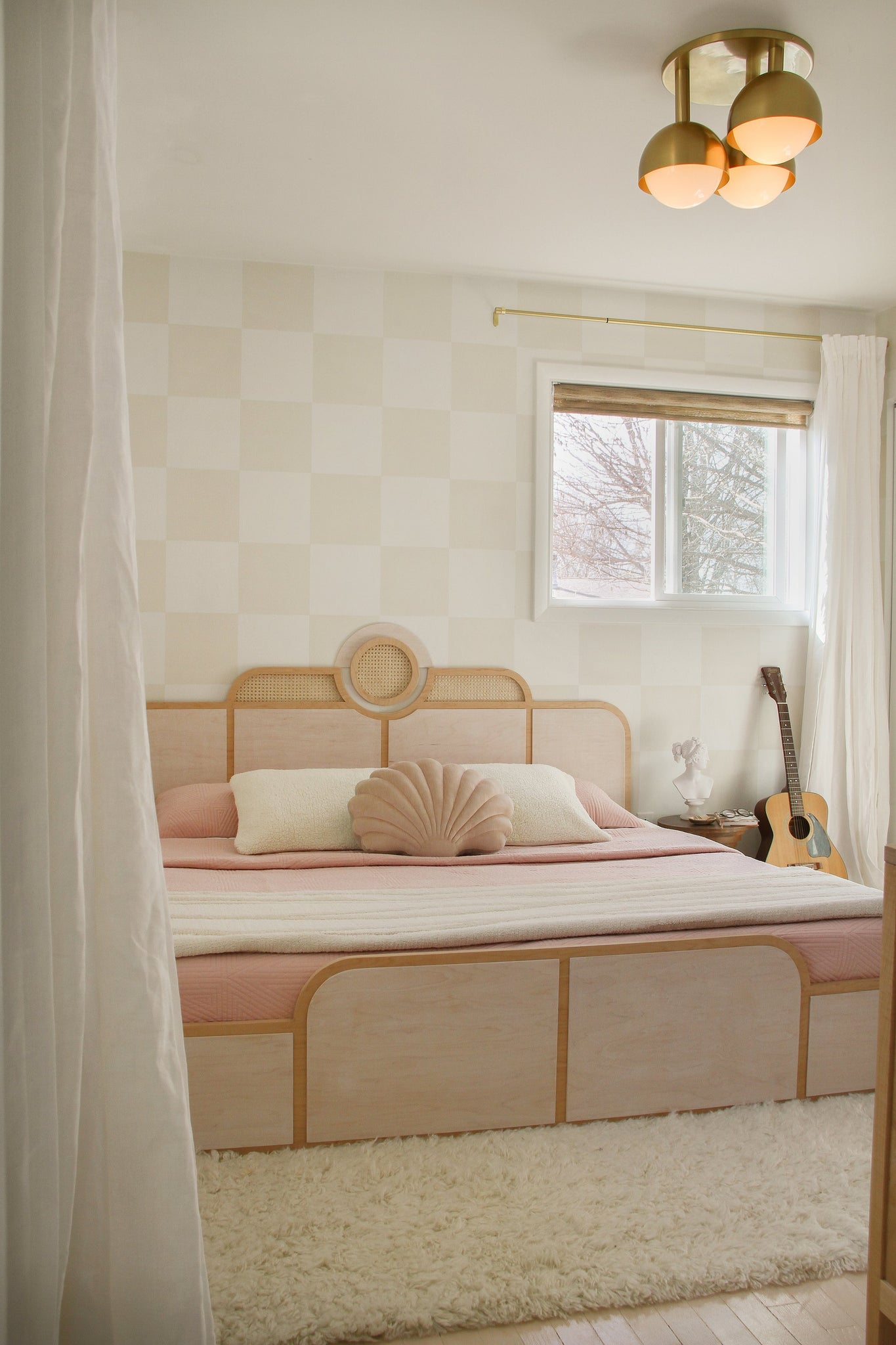 Foster Semi Flush - Lifestyle [1203-AGB]