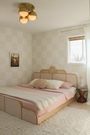 Foster Semi Flush - Lifestyle [1203-AGB]