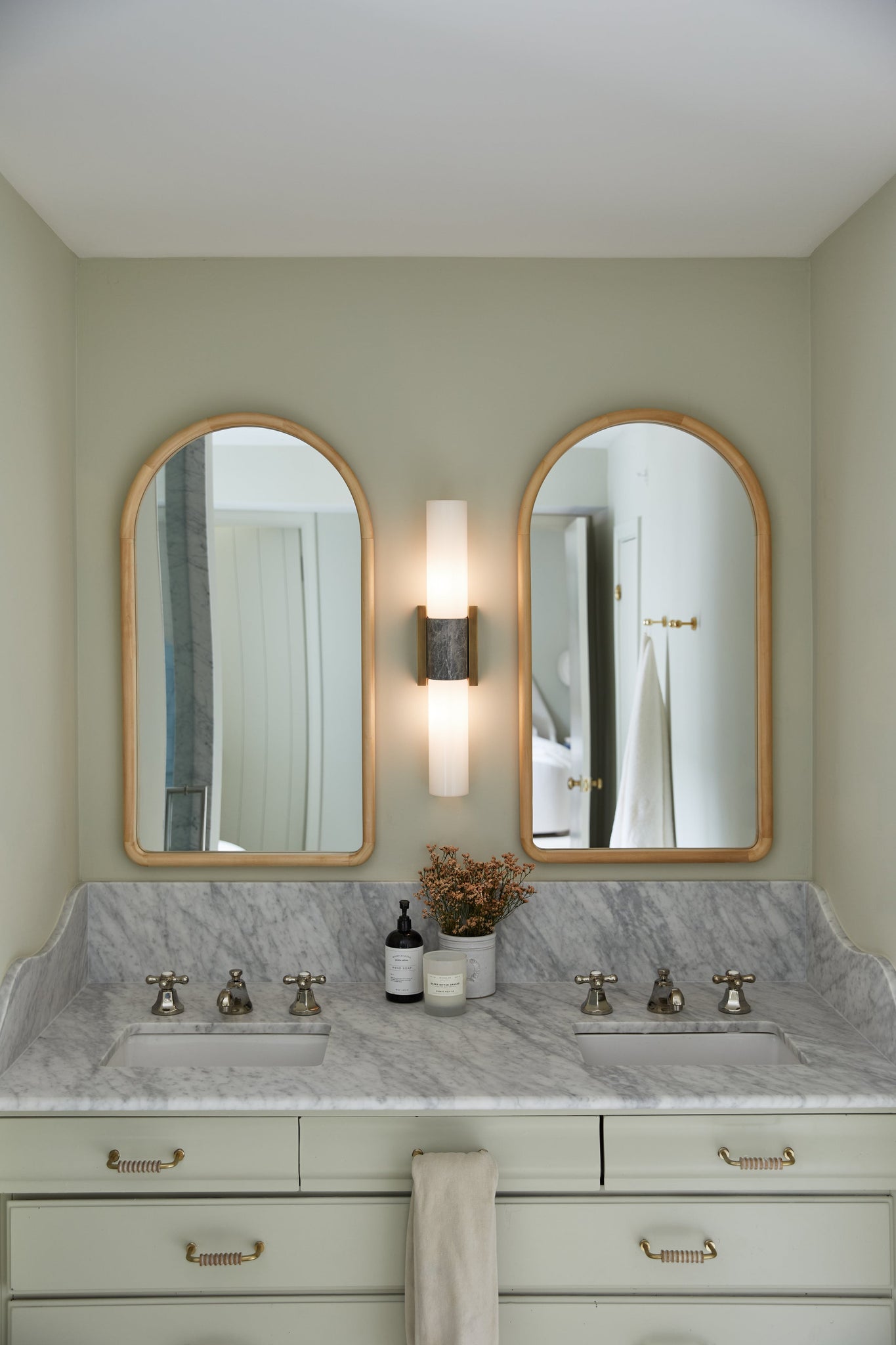 Fremont Wall Sconce - Lifestyle [B5023-PBR]