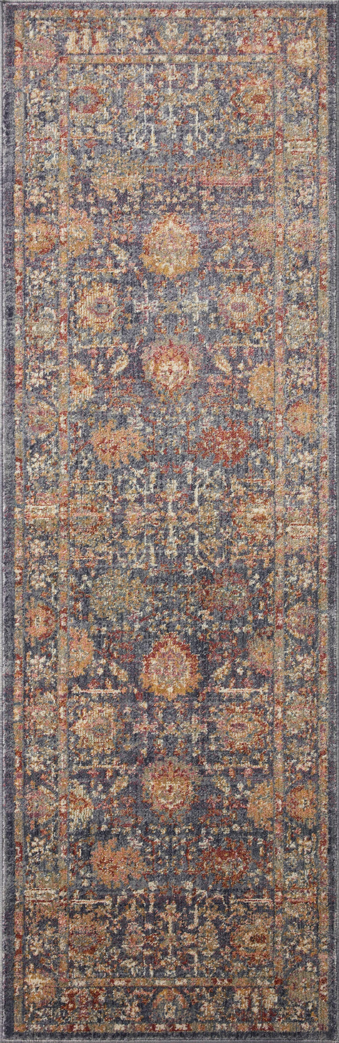 detail view of Giada Grey / Multi luxury Rug