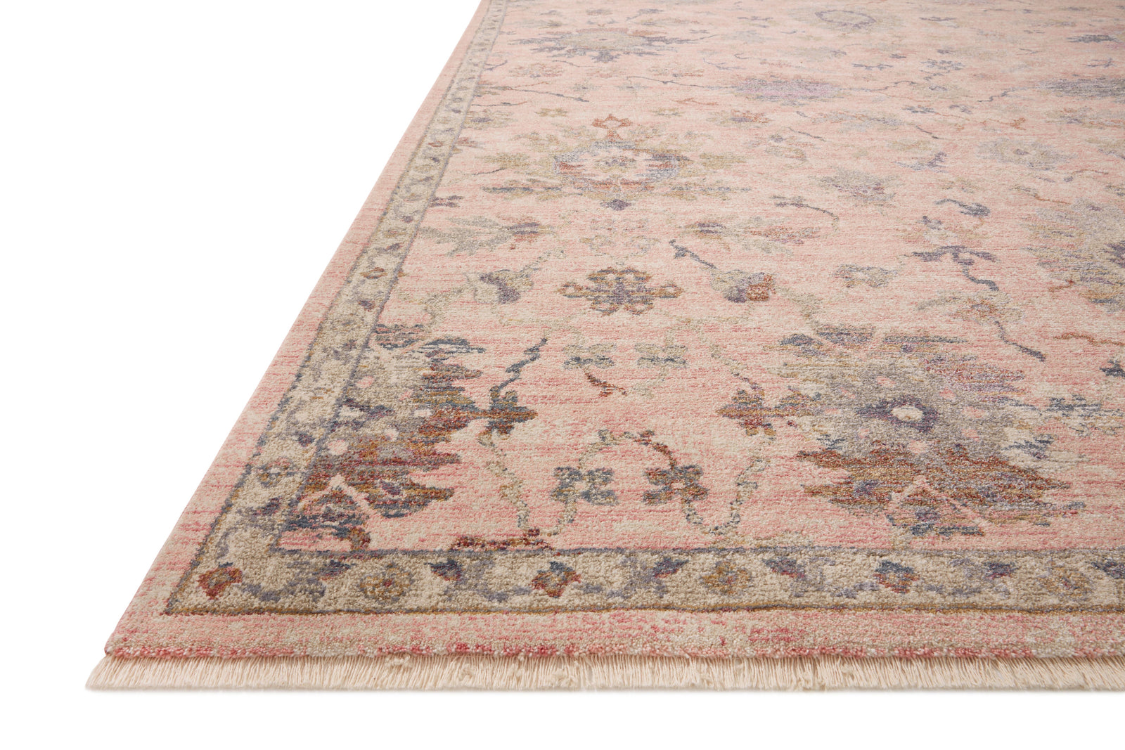 front view of Giada Blush / Multi luxury Rug
