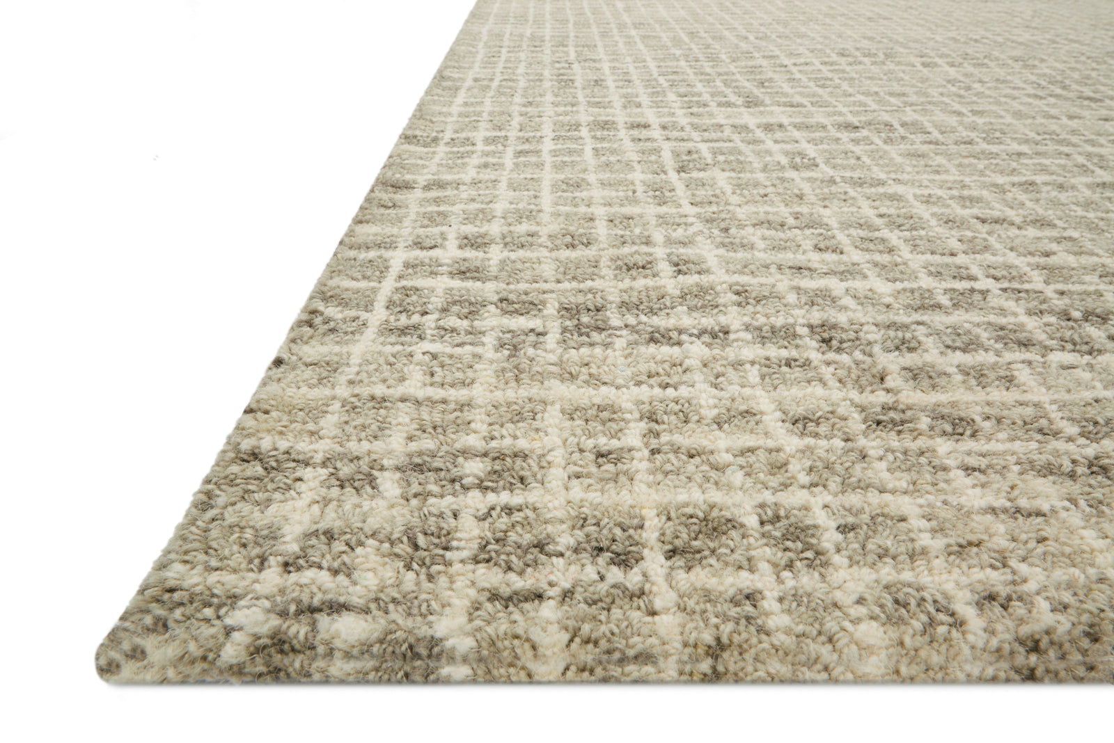 front view of Giana Granite luxury Rug