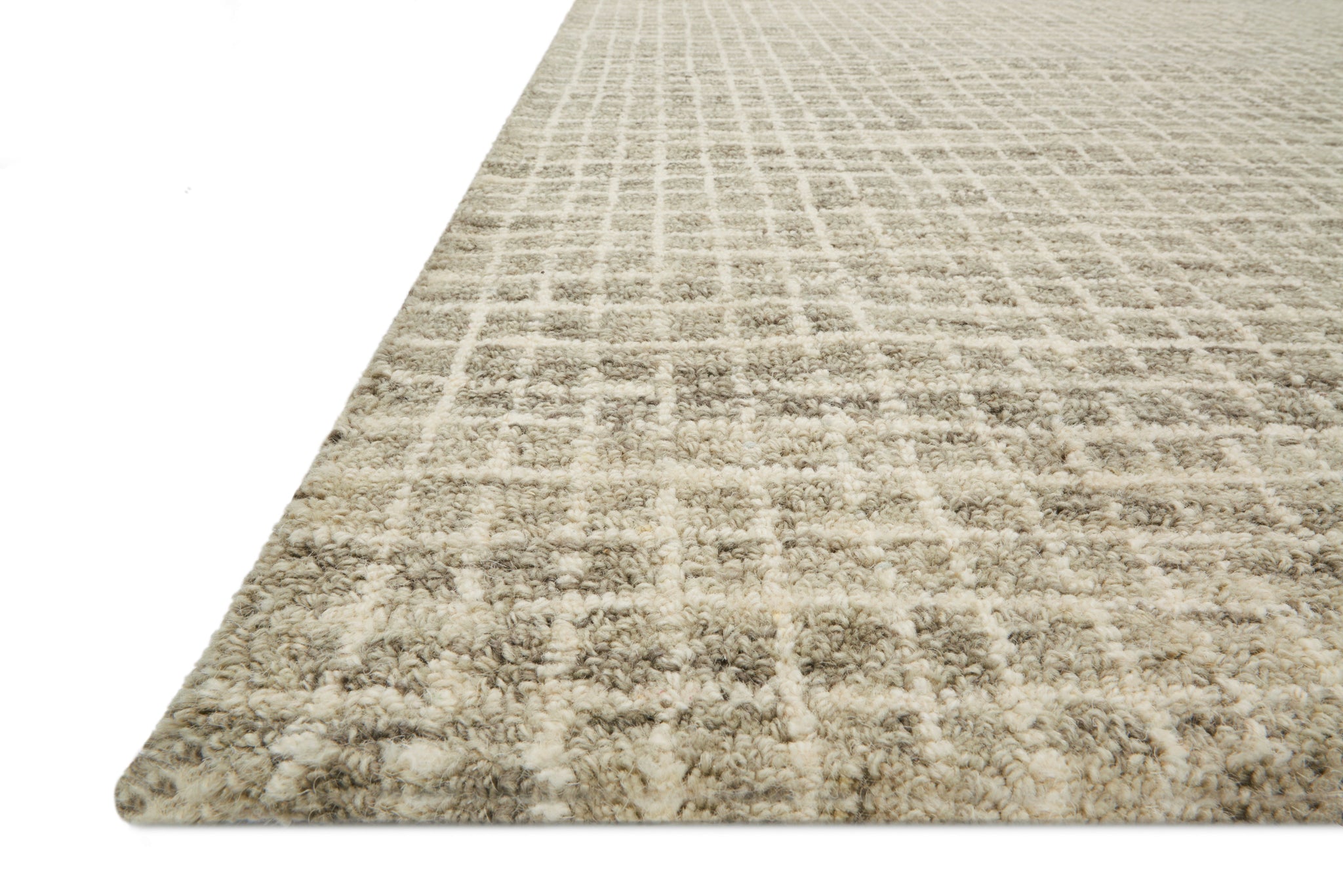angle view of Giana Granite luxury Rug