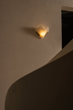 Geo Wall Sconce 13.25" - Lifestyle [558-10-VB]