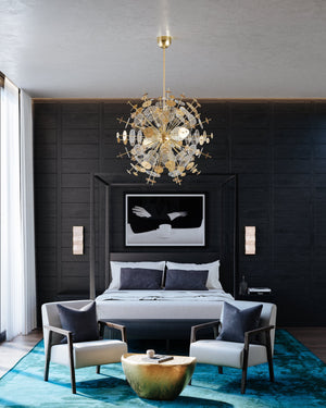 Tanzanite Wall Sconce - Lifestyle [379-01-VB]