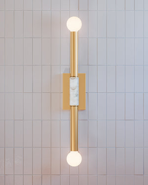 Goldie Wall Sconce - Lifestyle [H911102-AGB]