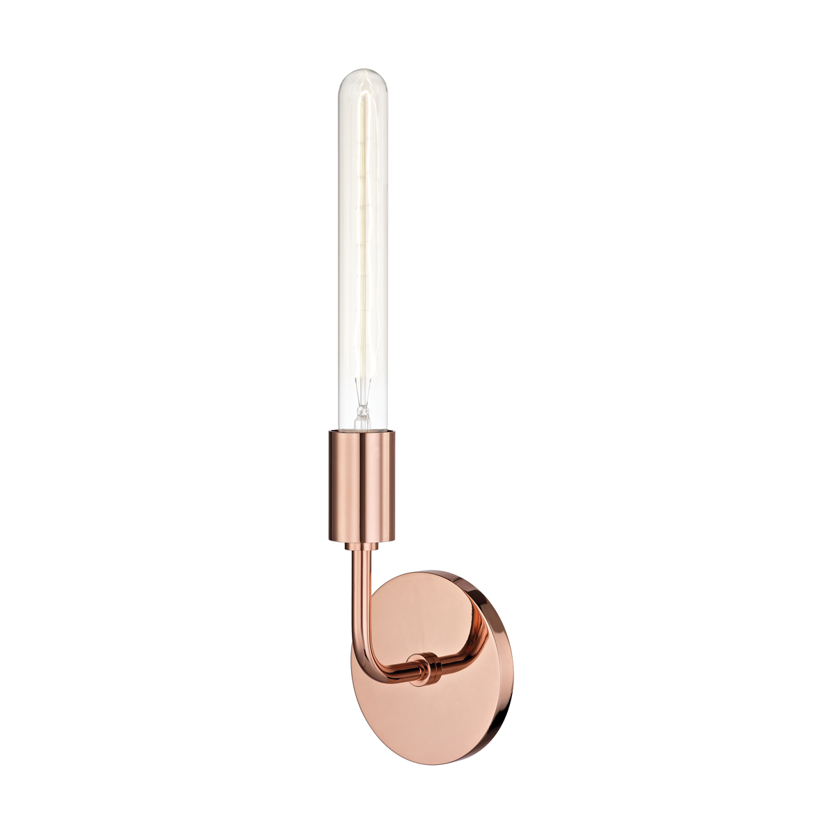Ava Wall Sconce in Polished Copper