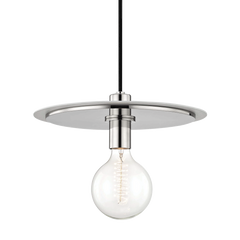 Polished Nickel / White