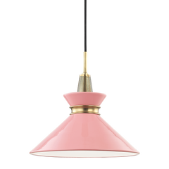 Aged Brass / Pink