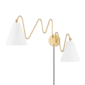 Onda Plug-In Sconce 10.5"