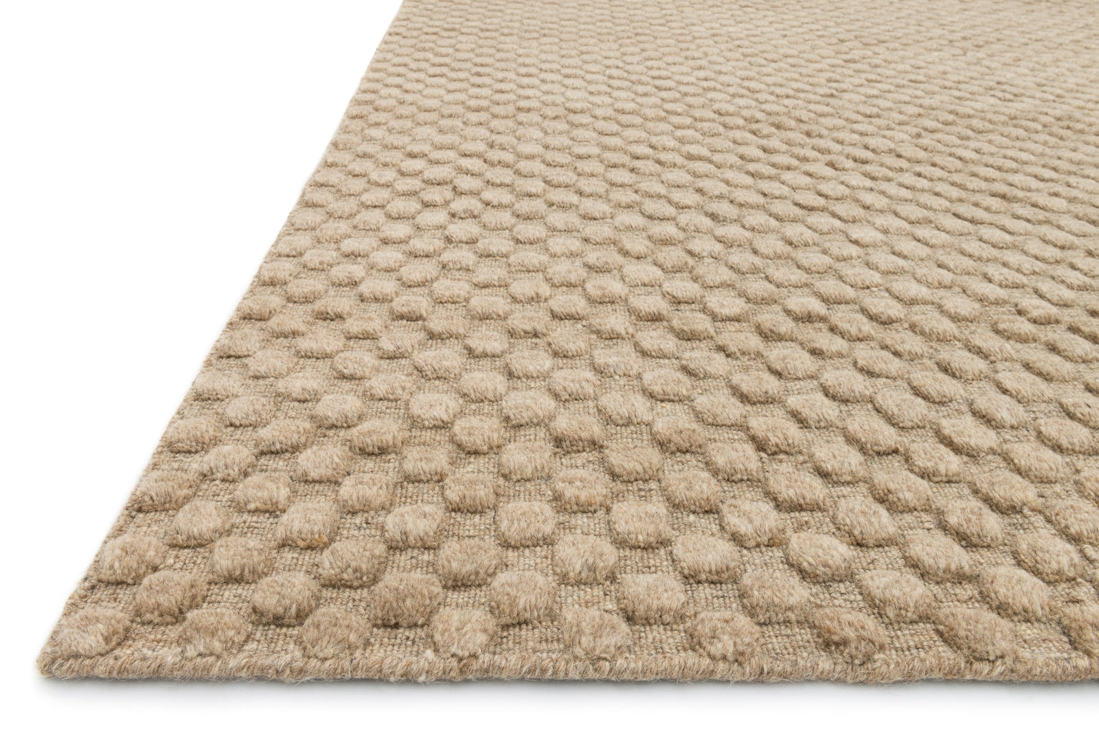 front view of Hadley Dune luxury Rug
