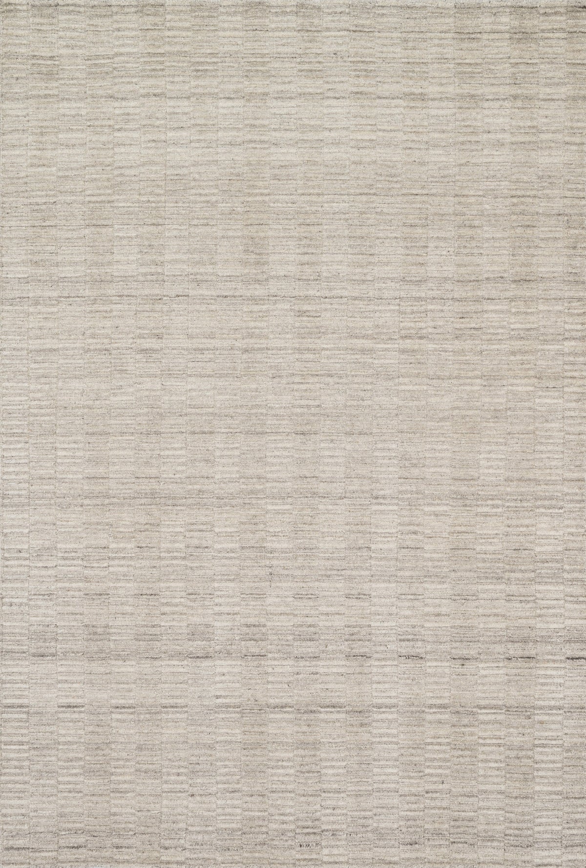 front view of Hadley Oatmeal luxury Rug