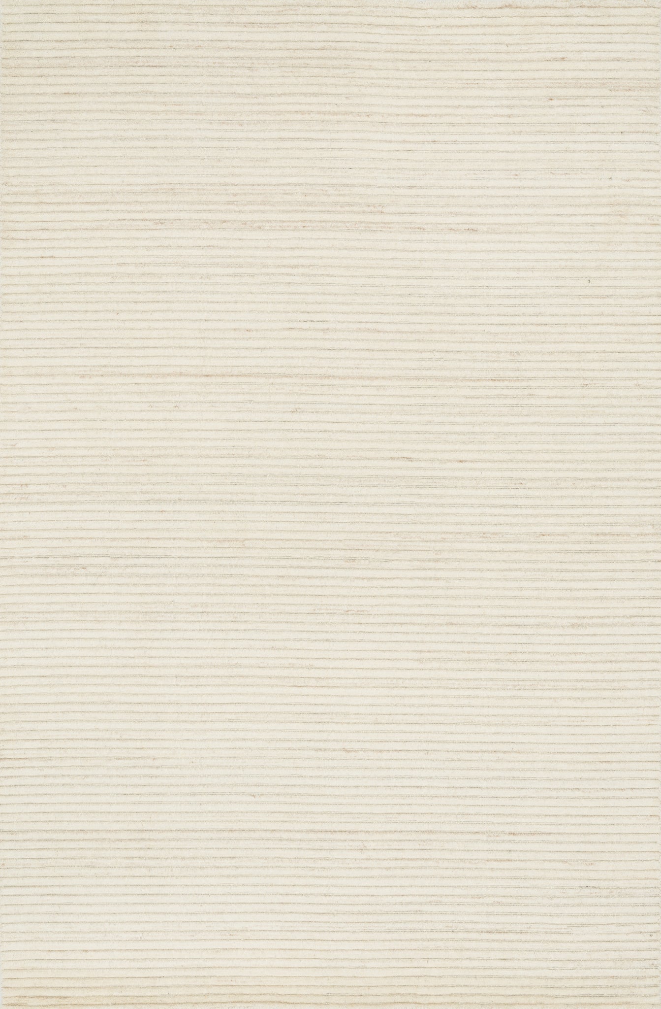 front view of Hadley Ivory luxury Rug
