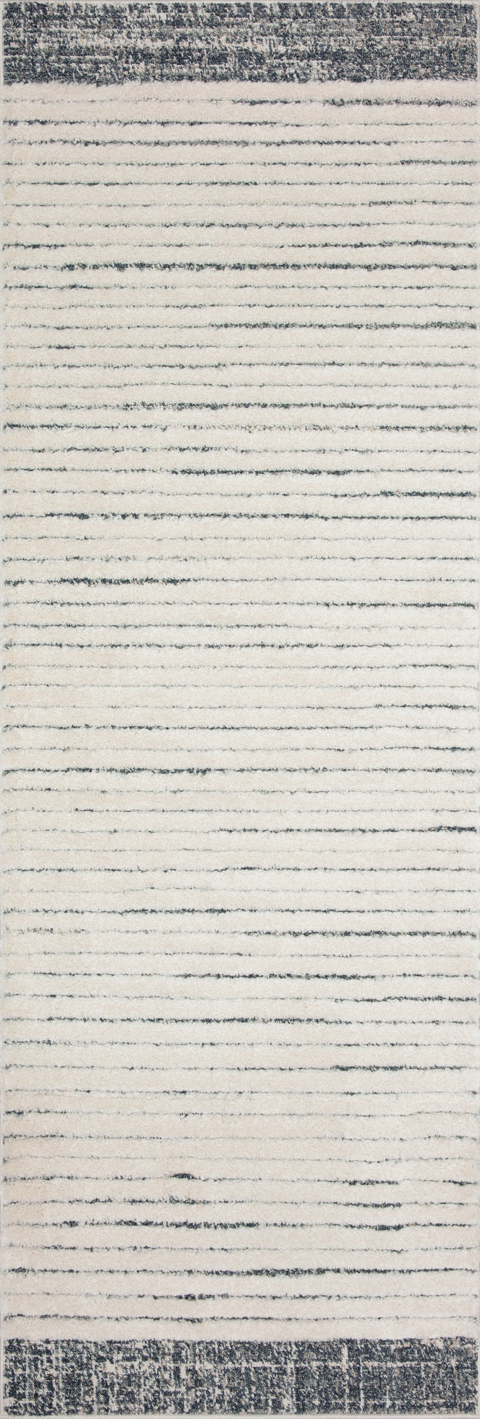 detail view of Hagen White / Ocean luxury Rug