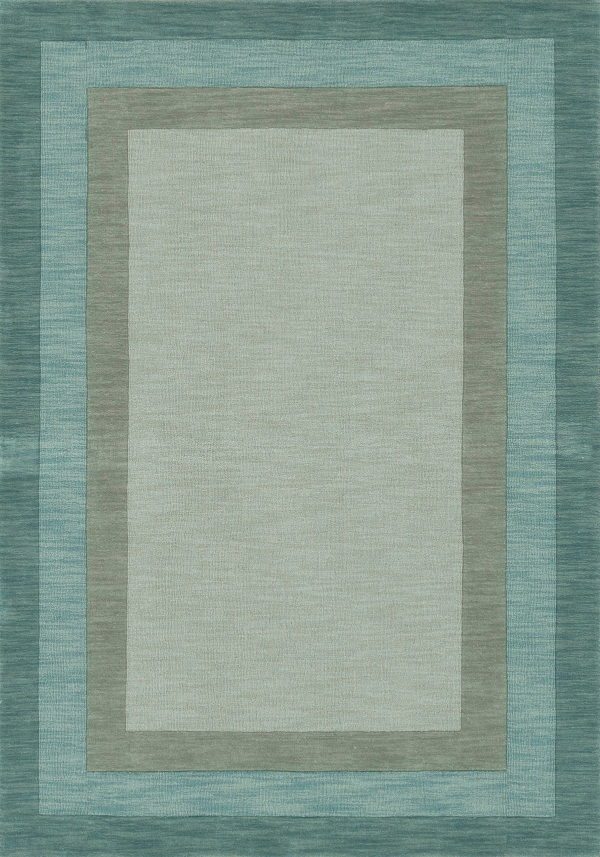 front view of Hamilton Fern luxury Rug