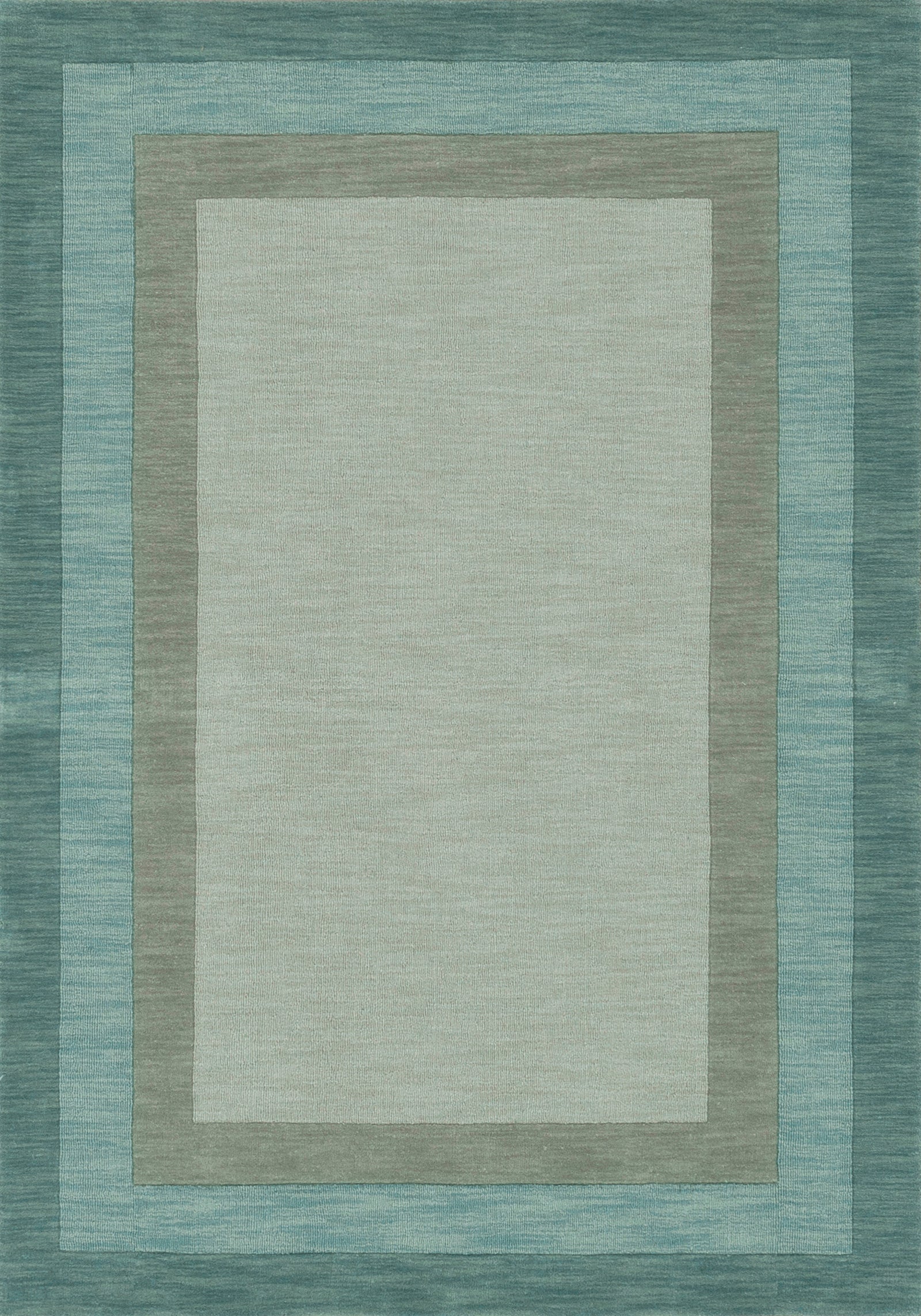 front view of Hamilton Fern luxury Rug