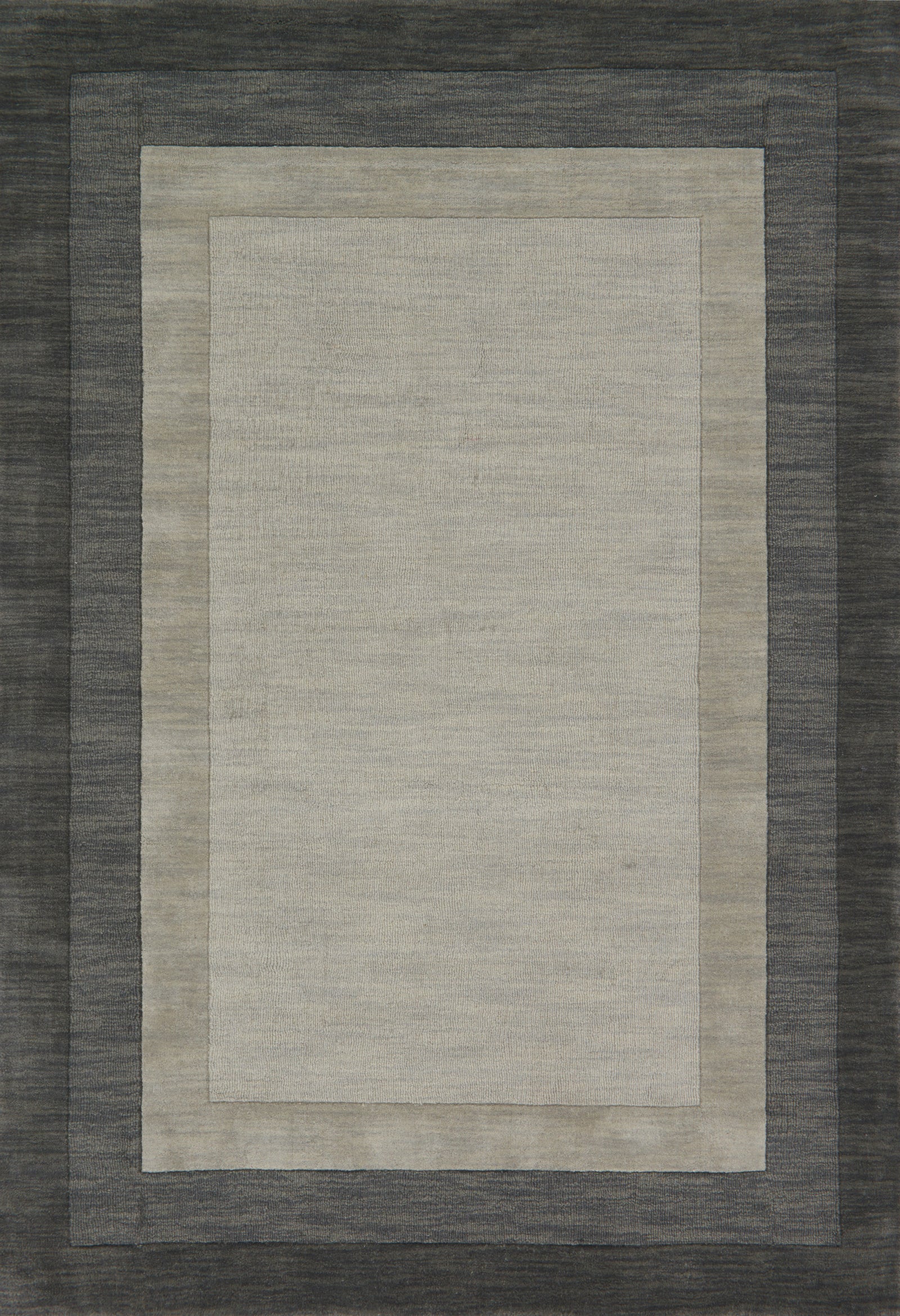 front view of Hamilton Slate luxury Rug