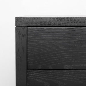 Hara 6 Drawer Dresser - Black