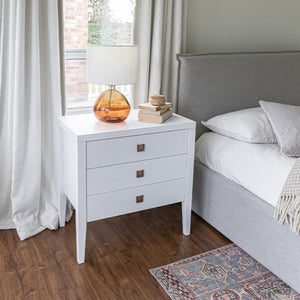 Hara 3 Drawer Dresser - White