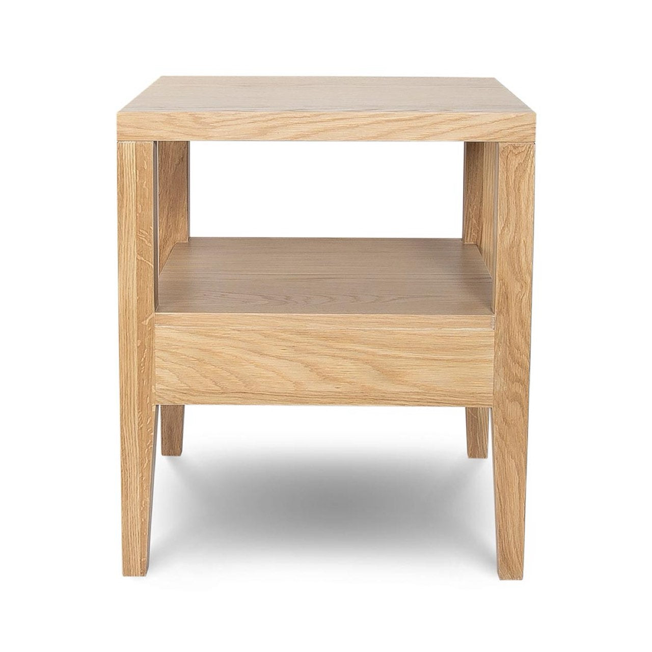 Mesa auxiliar Hara con 1 cajón - Roble natural