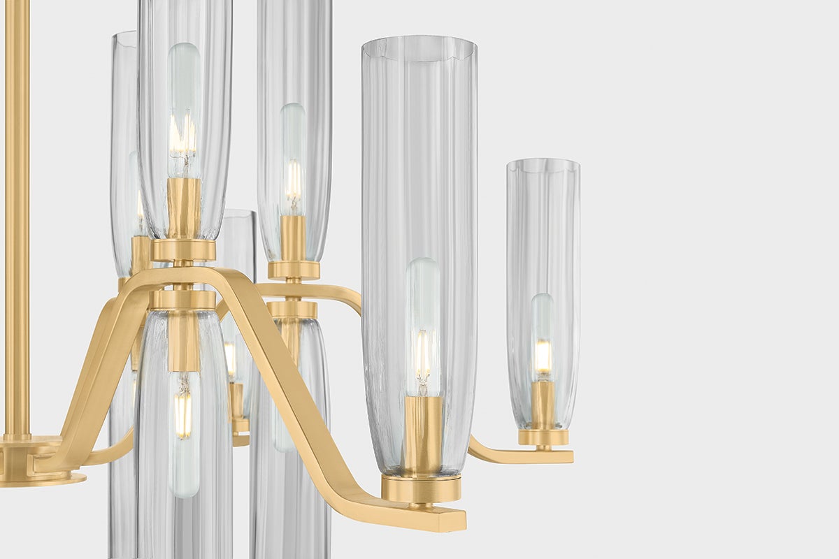 Harpswell Chandelier 43" - Alt [6817-AGB]