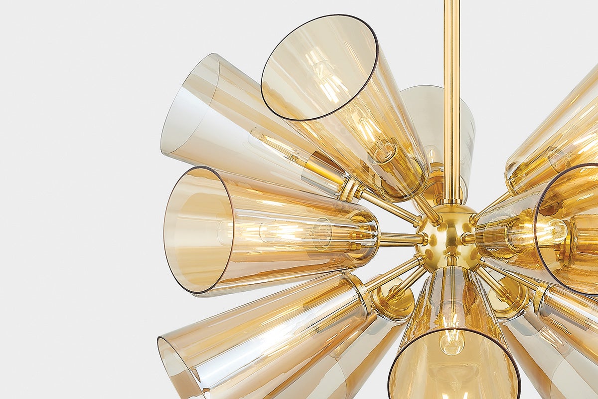 Hartwood Chandelier 32" - Alt [2032-AGB]