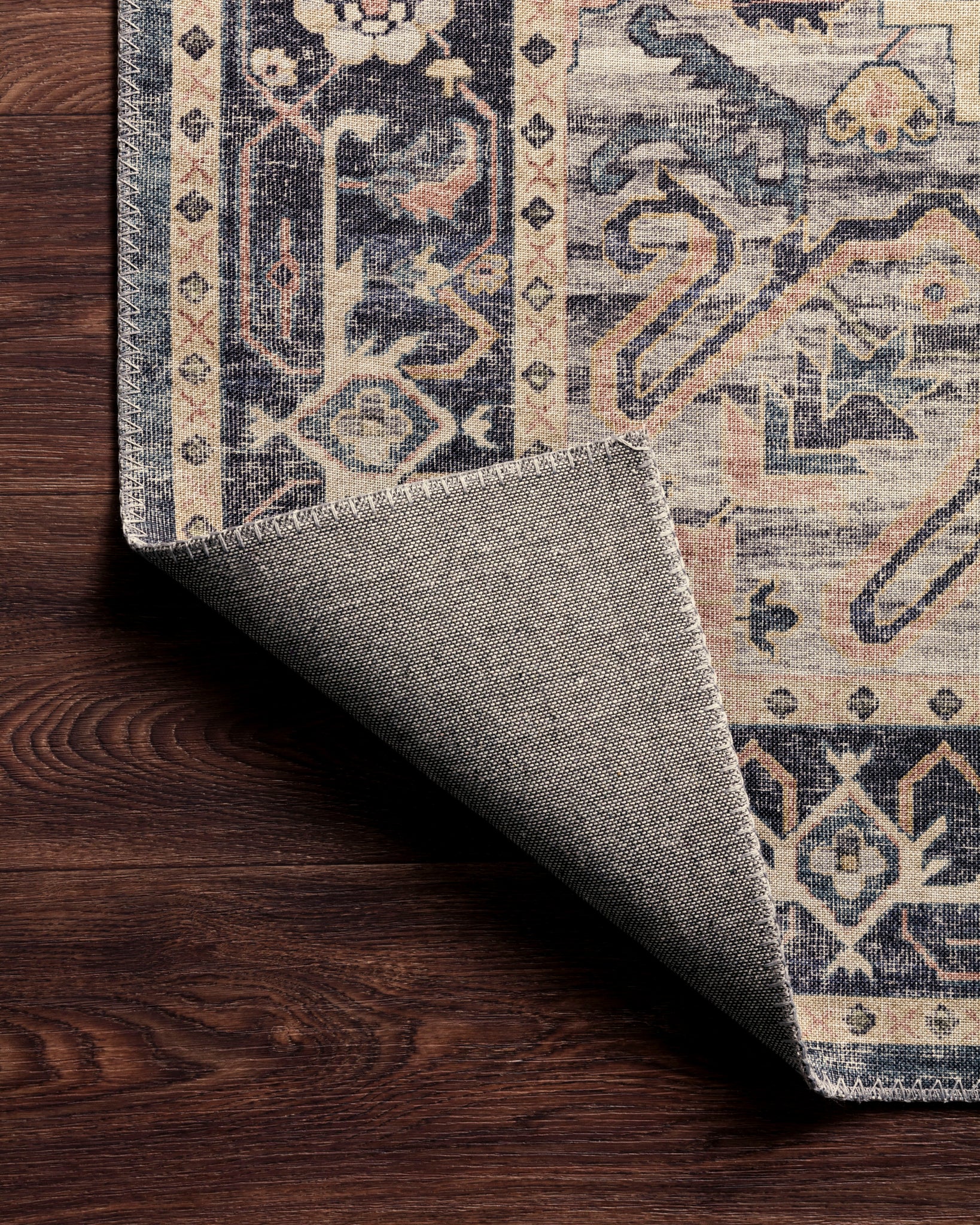Hathaway Navy / Multi rug — Loloi