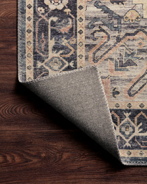 Hathaway Navy / Multi rug — Loloi