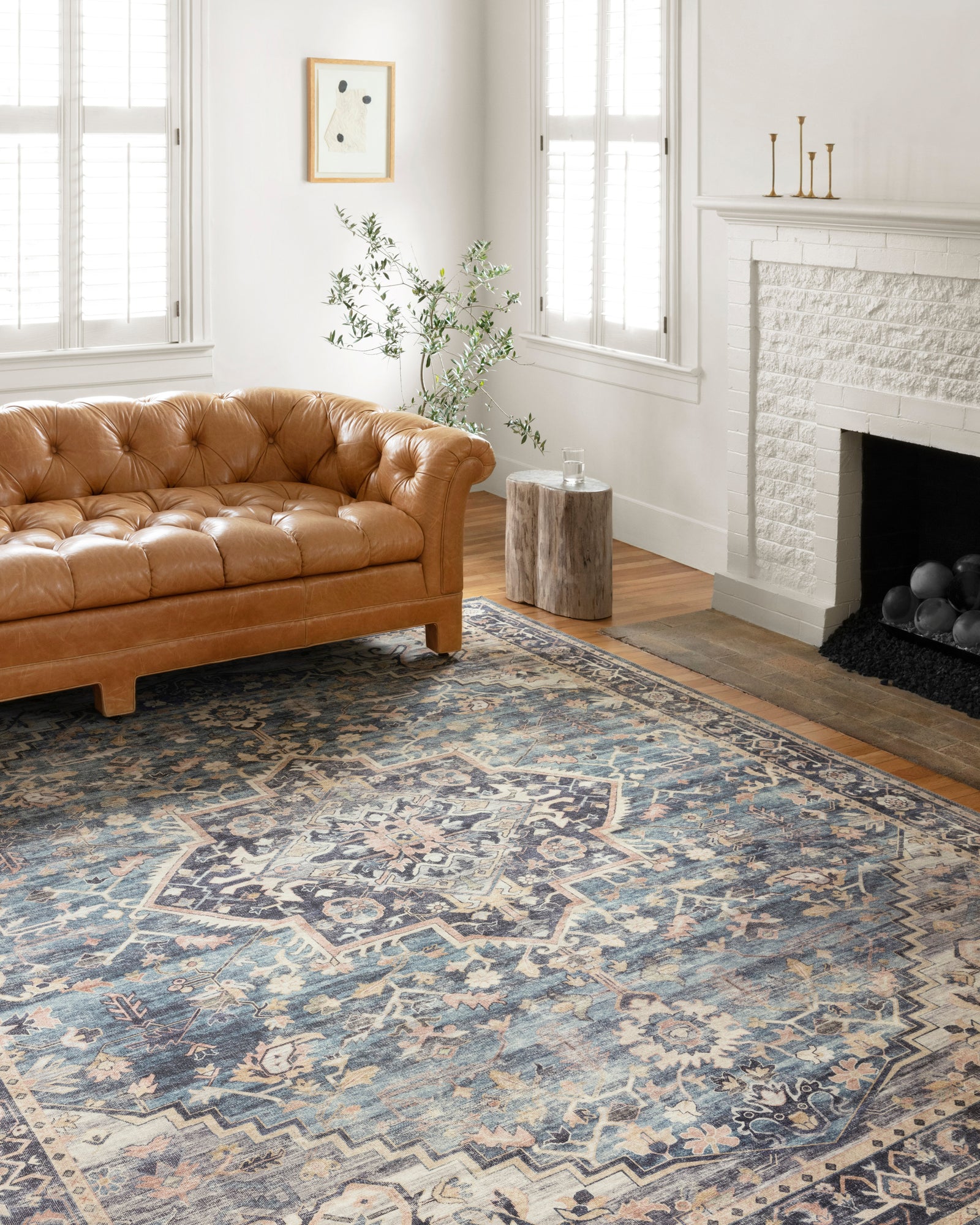 Hathaway Navy / Multi rug — Loloi