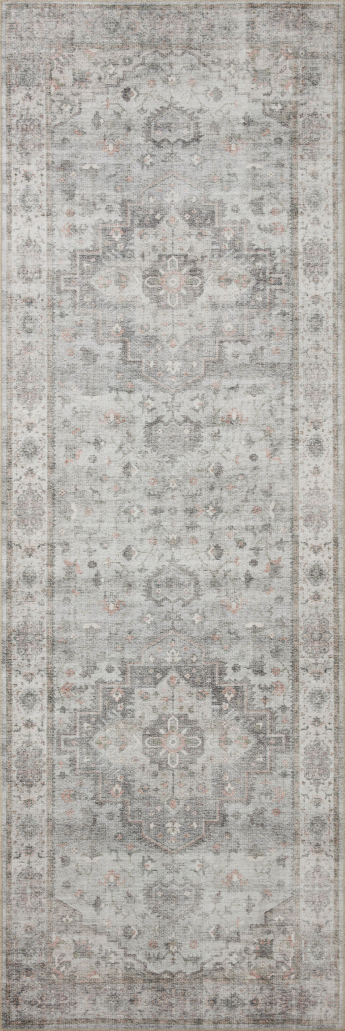 detail view of Heidi Dove / Blush luxury Rug