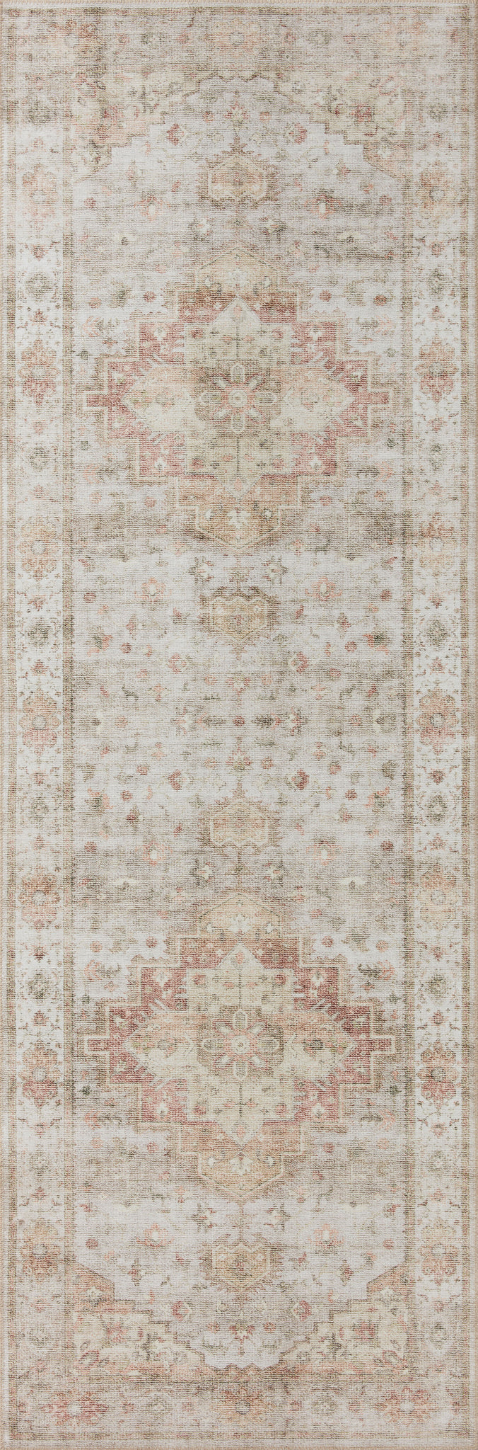 detail view of Heidi Sage / Multi luxury Rug