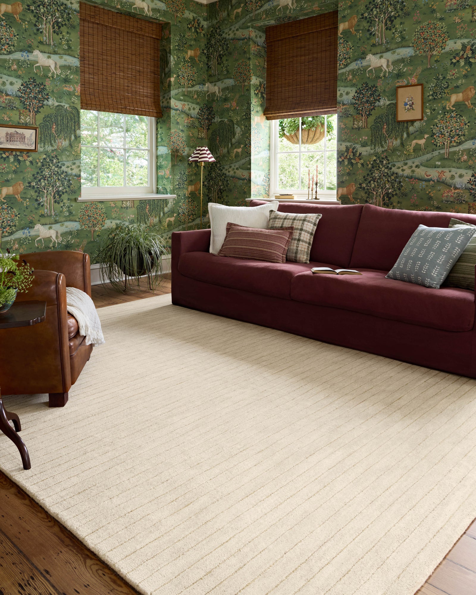 Henry Ivory / Dove — a Loloi rug at Laurie Yapp Home.