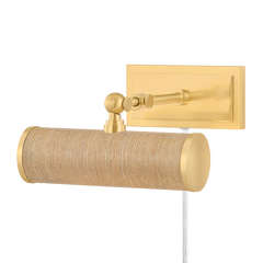 Aged Brass / Grasscloth