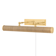 Aged Brass / Grasscloth