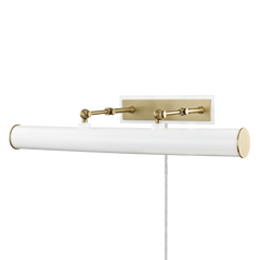 Aged Brass / White