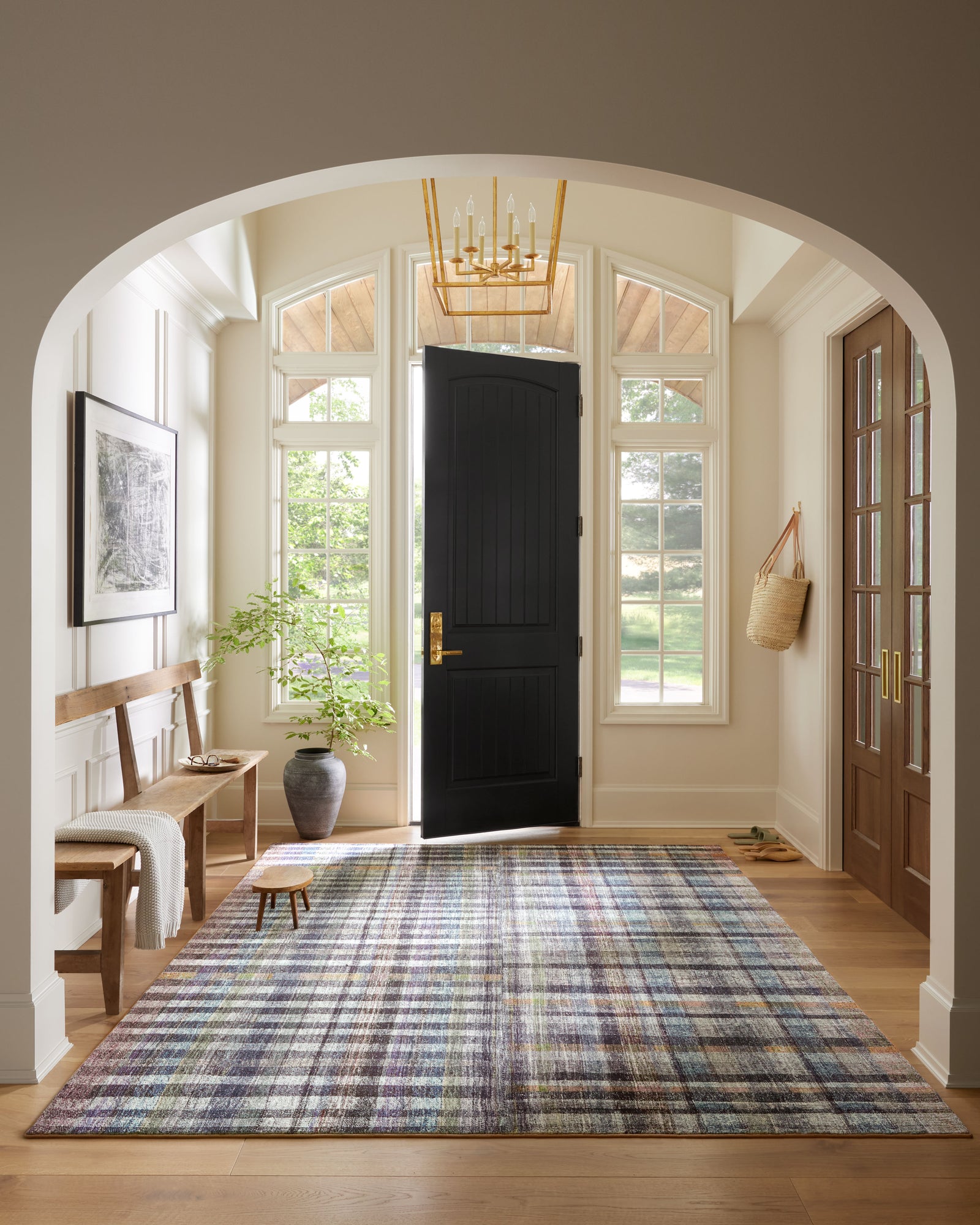 Humphrey Plum / Multi — a Loloi rug at Laurie Yapp Home.