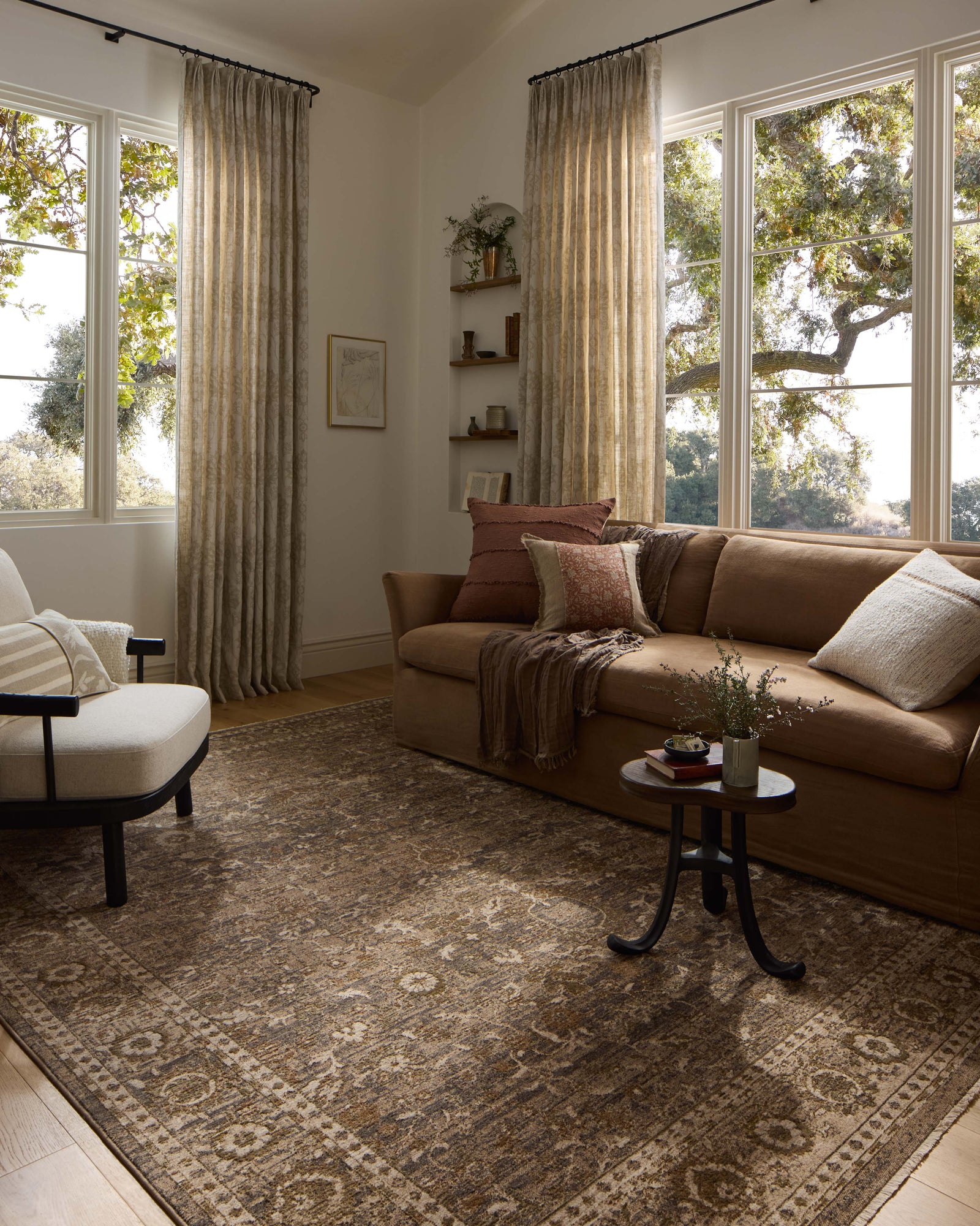Haywood Pebble / Charcoal — a Loloi rug at Laurie Yapp Home.