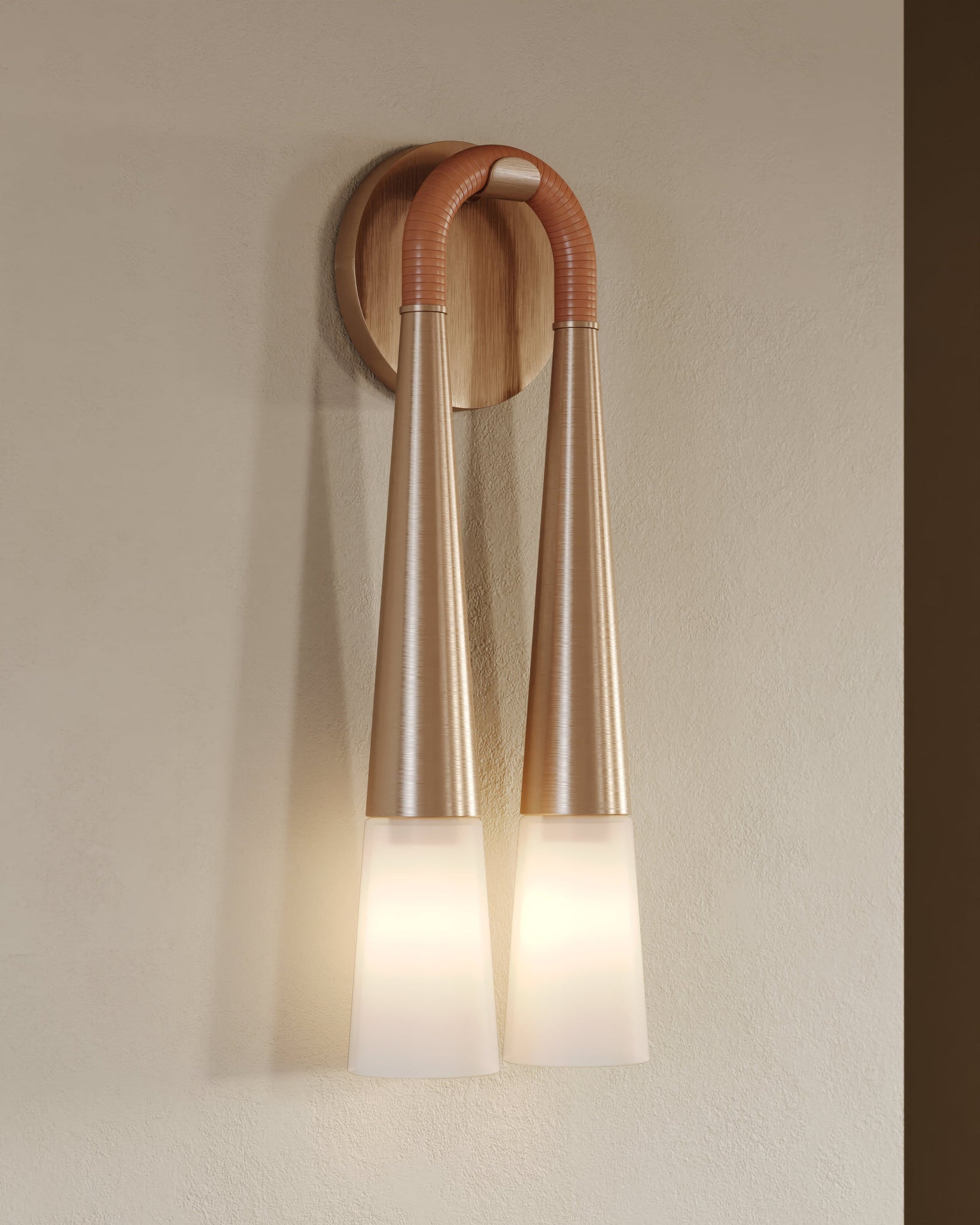 Hawke Wall Sconce - Lifestyle [B5516-PBR]