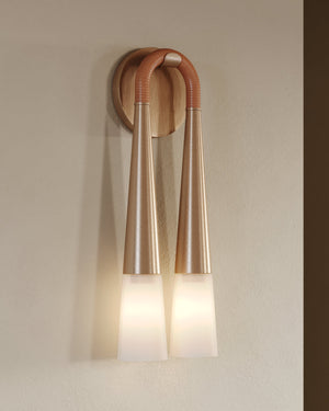 Hawke Wall Sconce - Lifestyle [B5516-PBR]