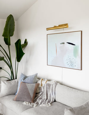 Holly Plug-In Picture Light 24.25" - Lifestyle [HL263203-AGB]
